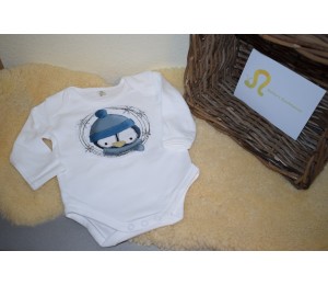 Stickserie - Winterfreunde Doodle Appli Pinguin & Bär